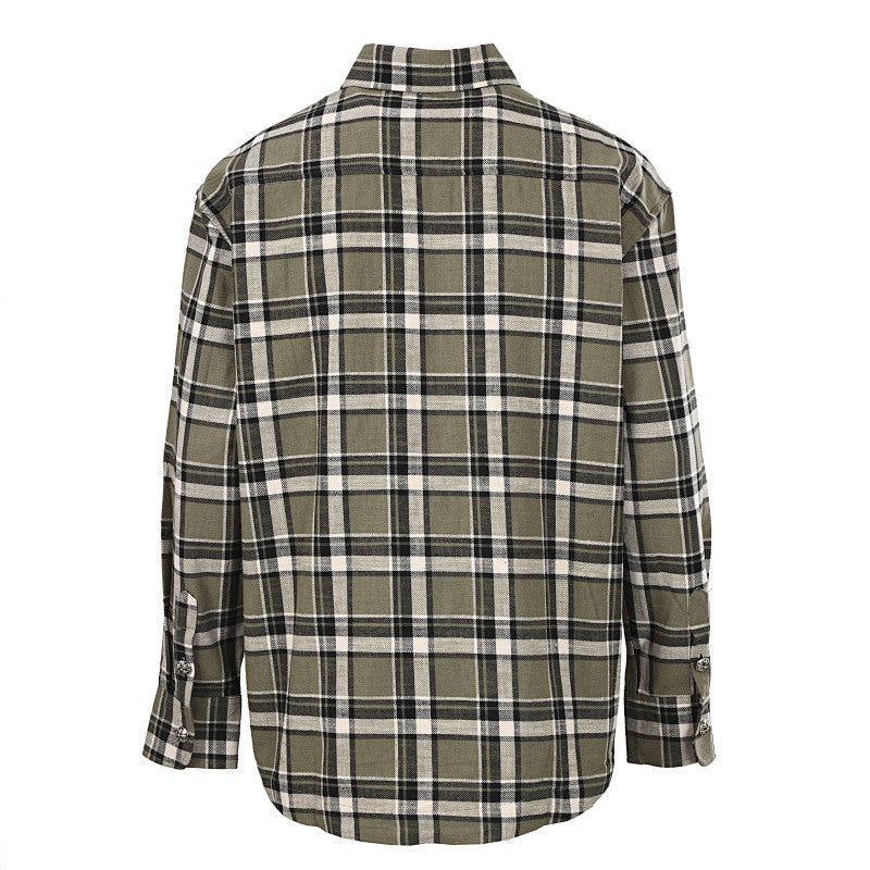 Chrome Hearts Classic Plaid Shirt
