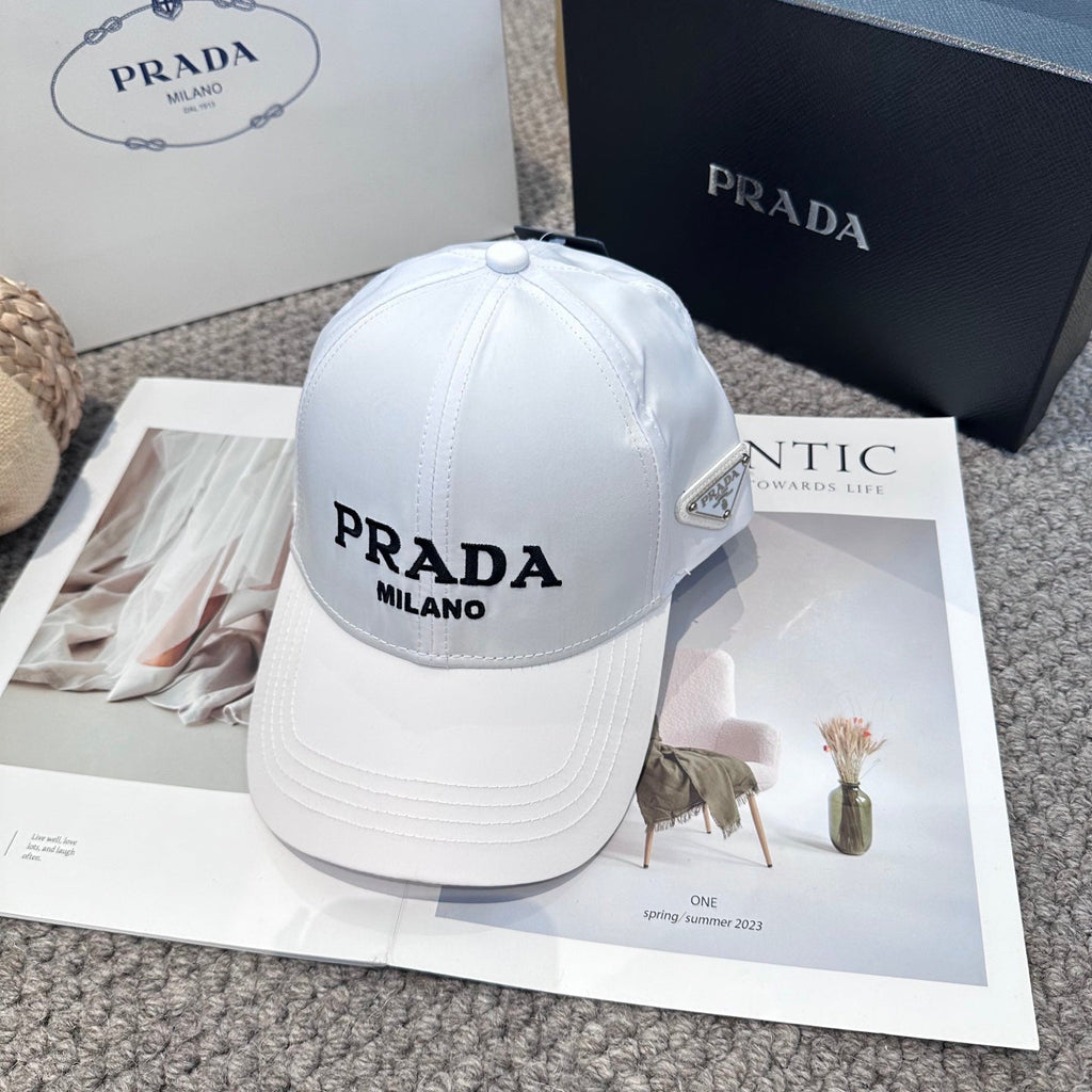 Embroidered Logo Baseball Cap - Lightweight Sporty Aesthetic