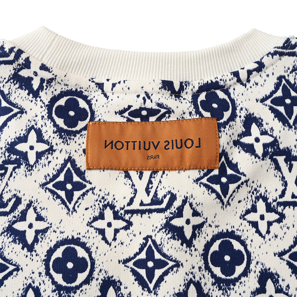 Louis Vuitton Monogram Jacquard Cotton Sweatshirt