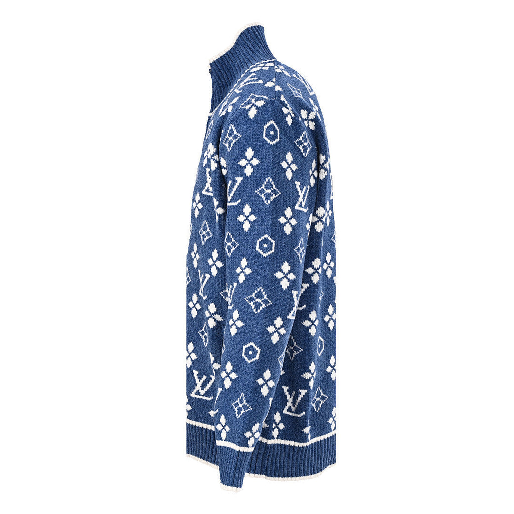 Louis Vuitton Monogram Jacquard Cotton Sweatshirt