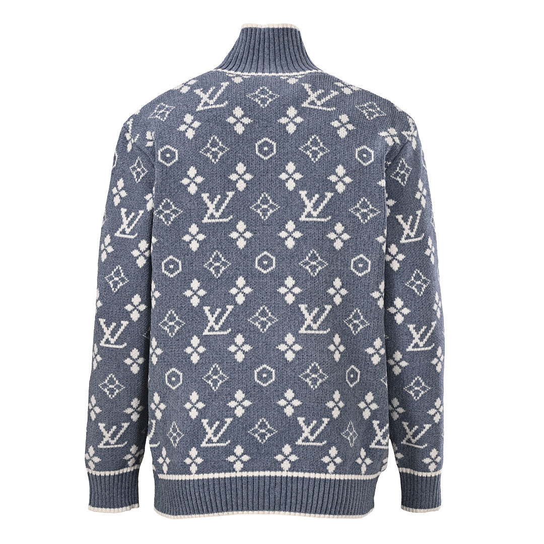 Louis Vuitton Monogram Jacquard Cotton Sweatshirt