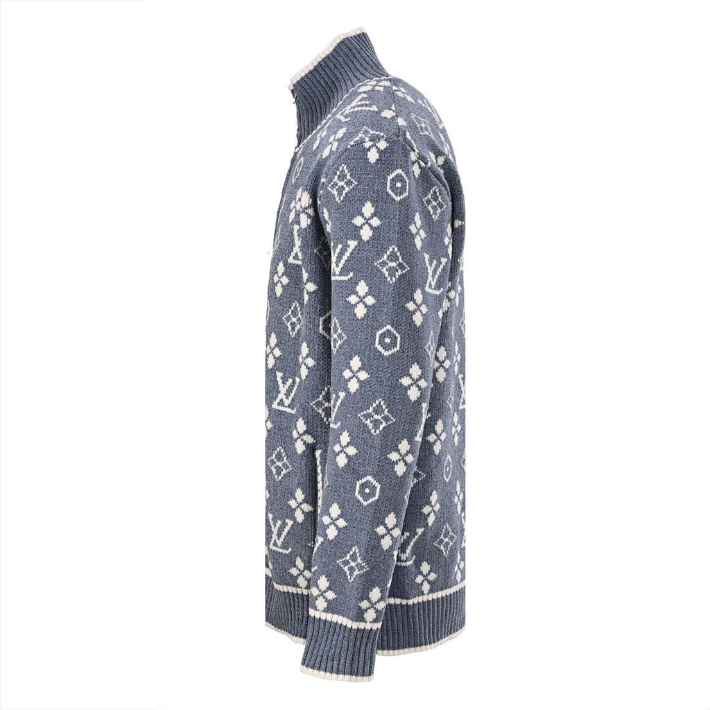 Louis Vuitton Monogram Jacquard Cotton Sweatshirt