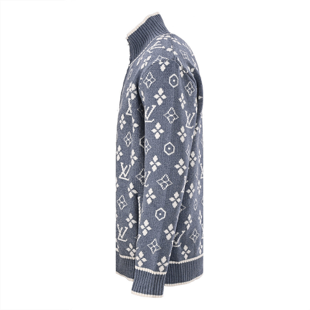 Louis Vuitton Monogram Jacquard Cotton Sweatshirt