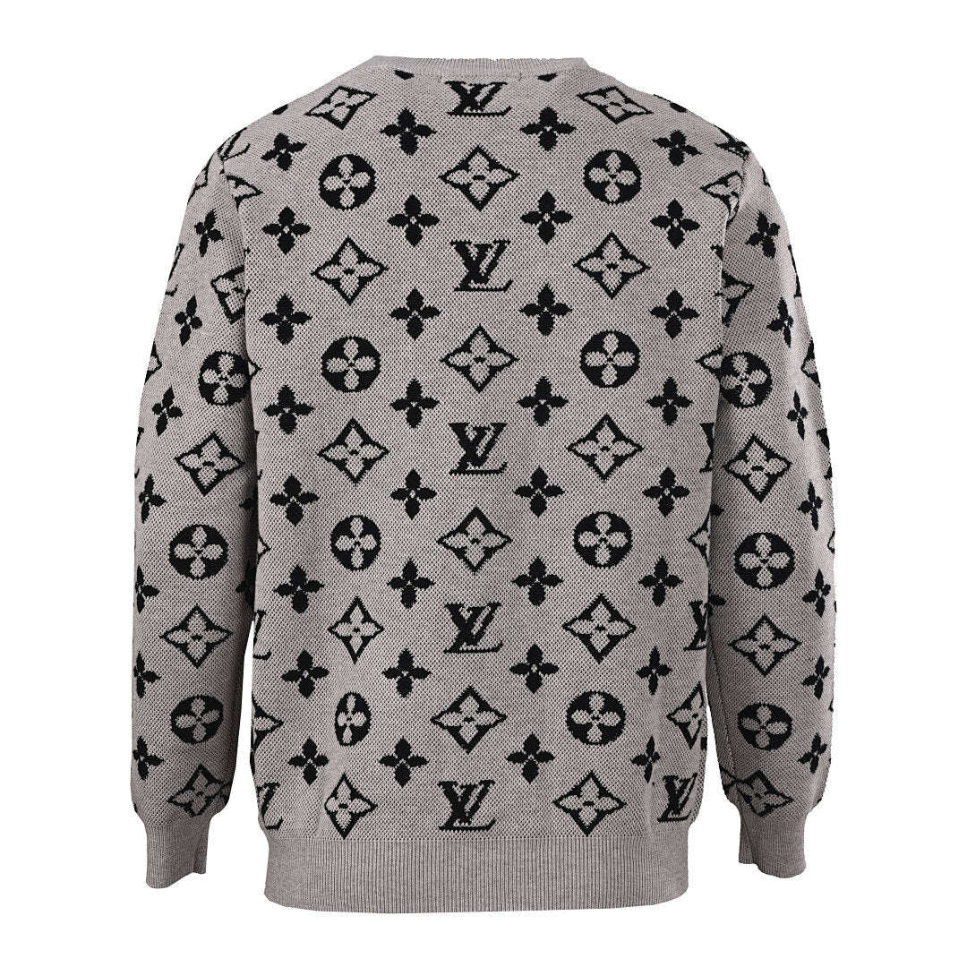 Louis Vuitton Monogram Jacquard Cotton Sweatshirt