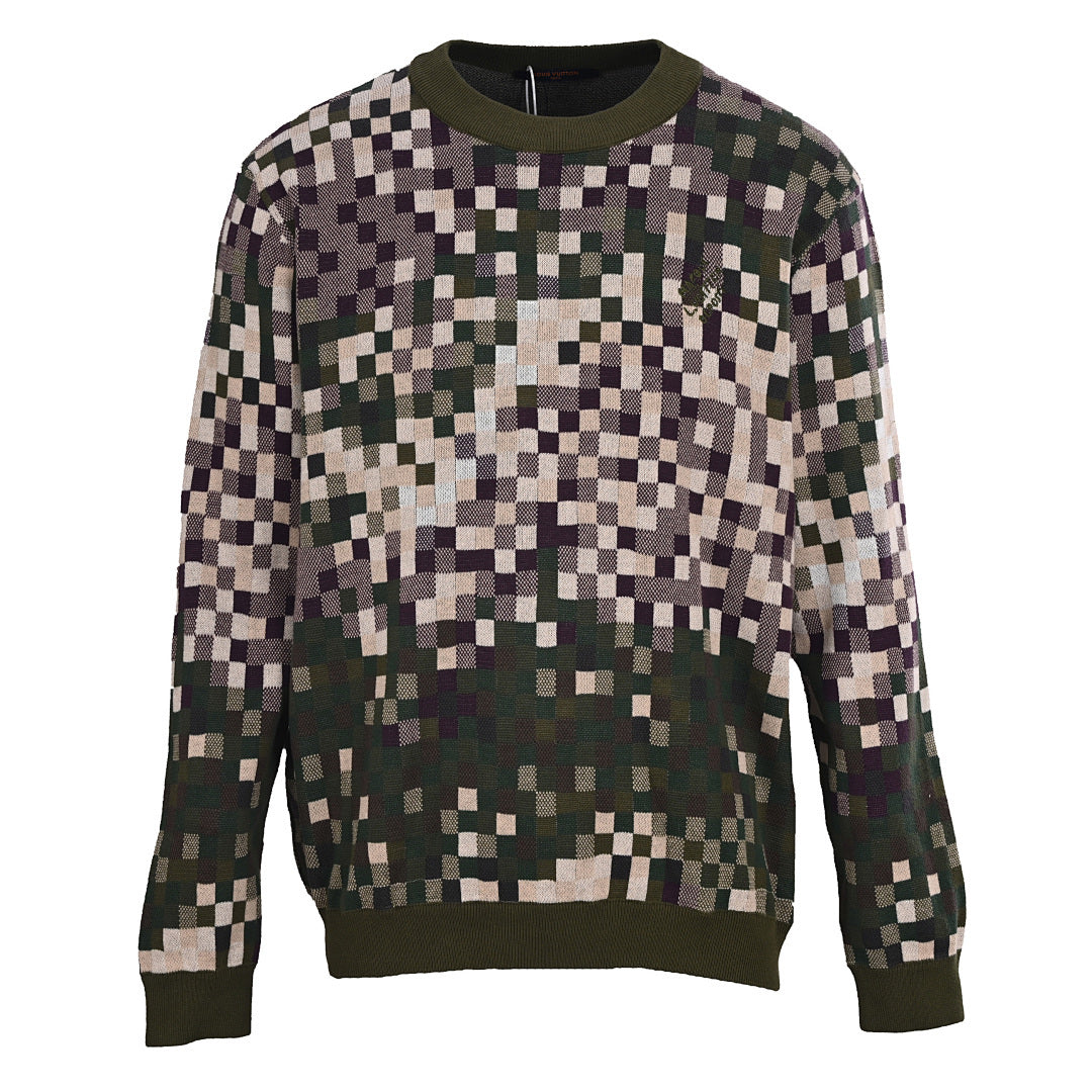Louis Vuitton Monogram Jacquard Cotton Sweatshirt