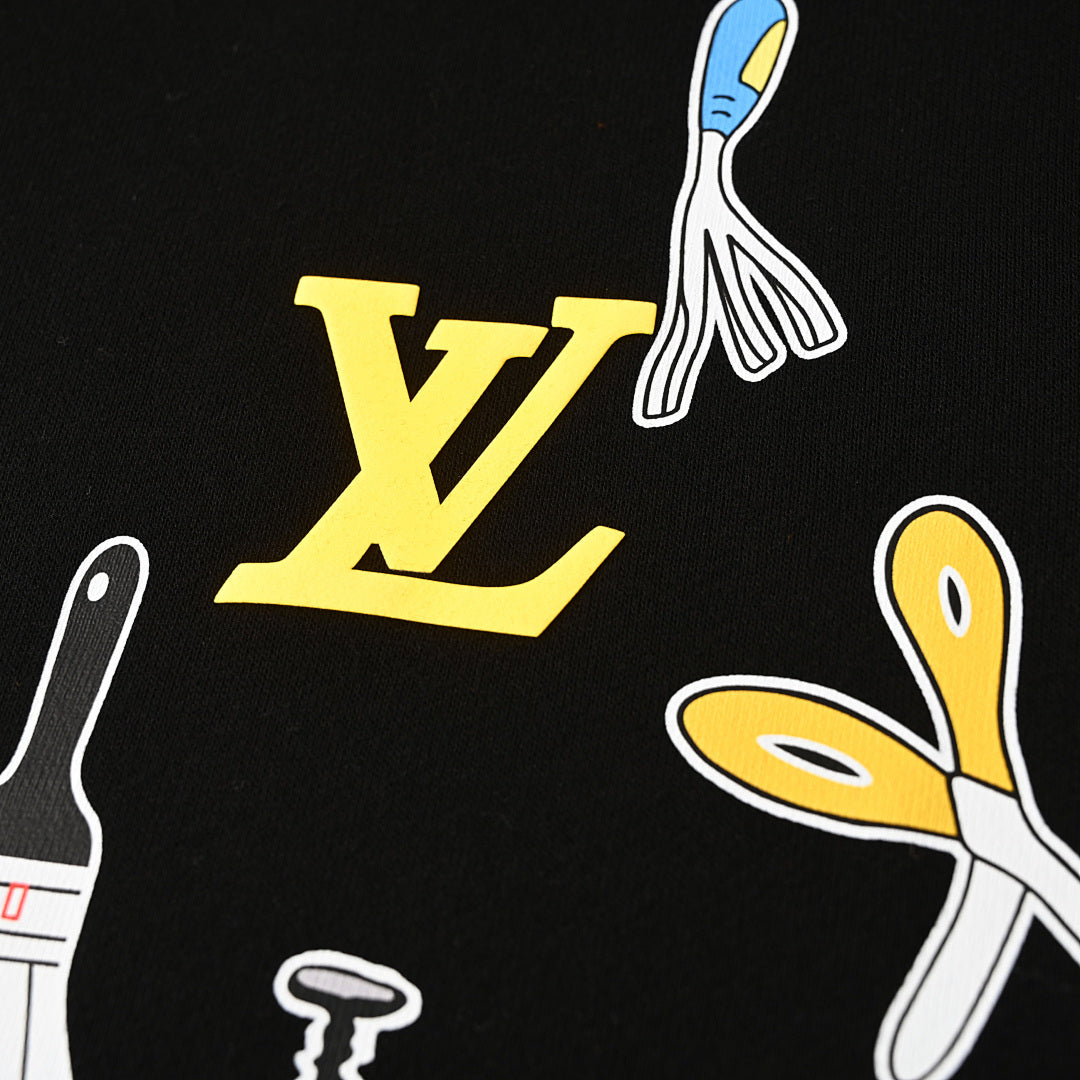 Louis Vuitton Monogram Jacquard Cotton Sweatshirt