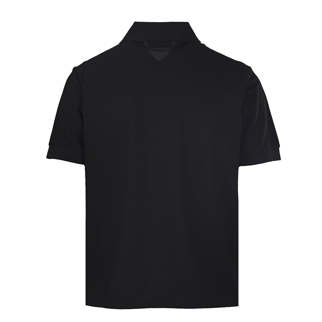 GUCCI Horsebit-Embroidered Pocket Polo Shirt