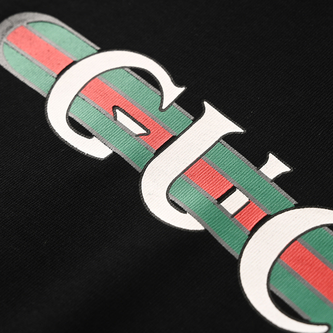 Gucci Classic Web Stripe Print T-Shirt