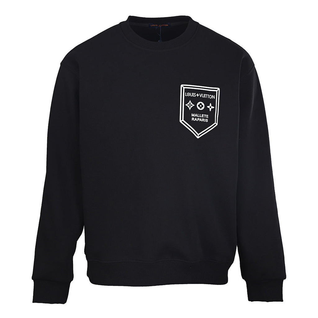 Louis Vuitton Monogram Jacquard Cotton Sweatshirt