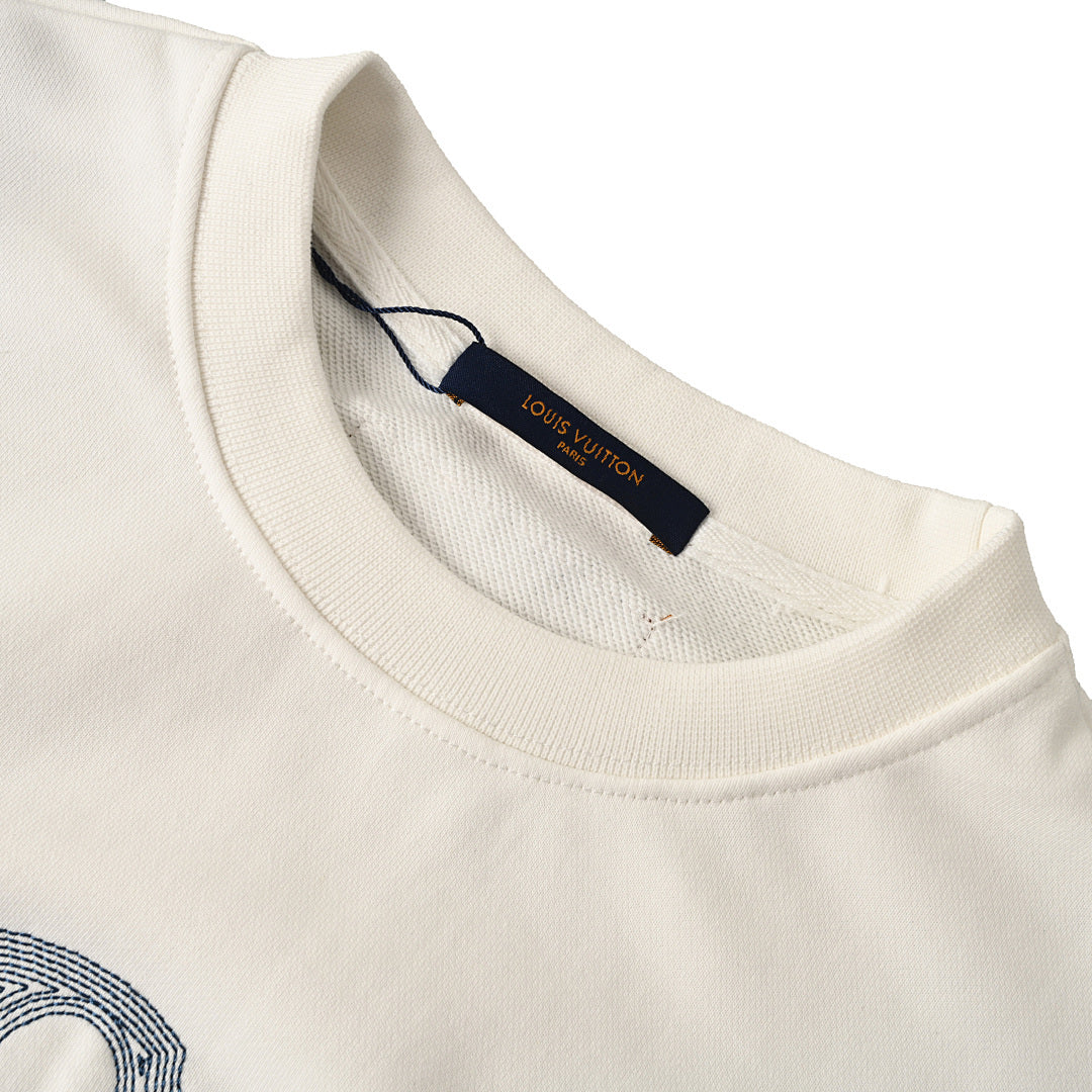 Louis Vuitton Monogram Jacquard Cotton Sweatshirt