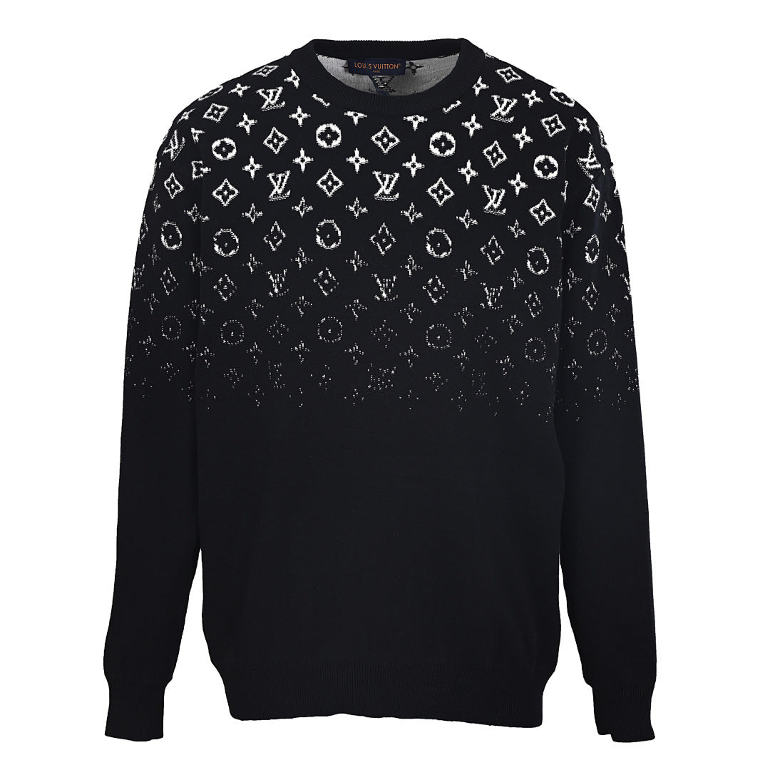 Louis Vuitton Monogram Jacquard Cotton Sweatshirt