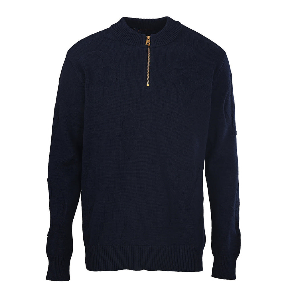 Louis Vuitton Monogram Jacquard Cotton Sweatshirt