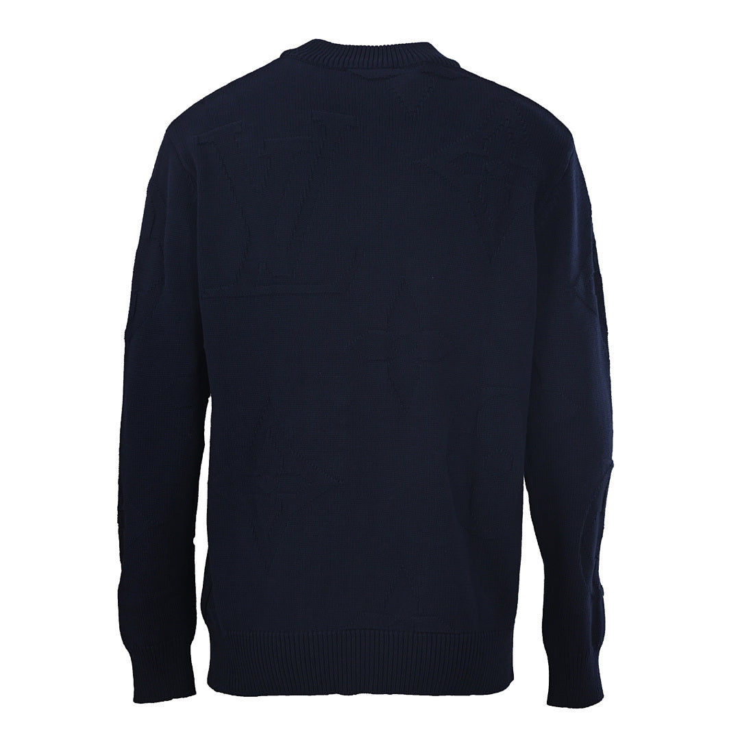 Louis Vuitton Monogram Jacquard Cotton Sweatshirt