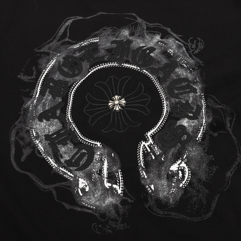 Chrome Hearts Front & Back Horseshoe T-Shirt