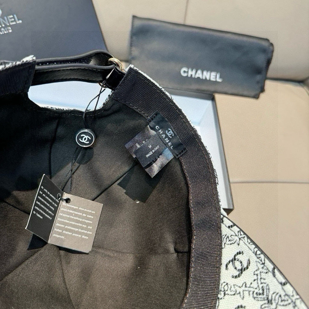 Chic Monochrome Baseball Cap