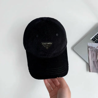PRADA  Corduroy Baseball Cap