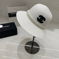 Chanel Straw Hat/Basin Hat